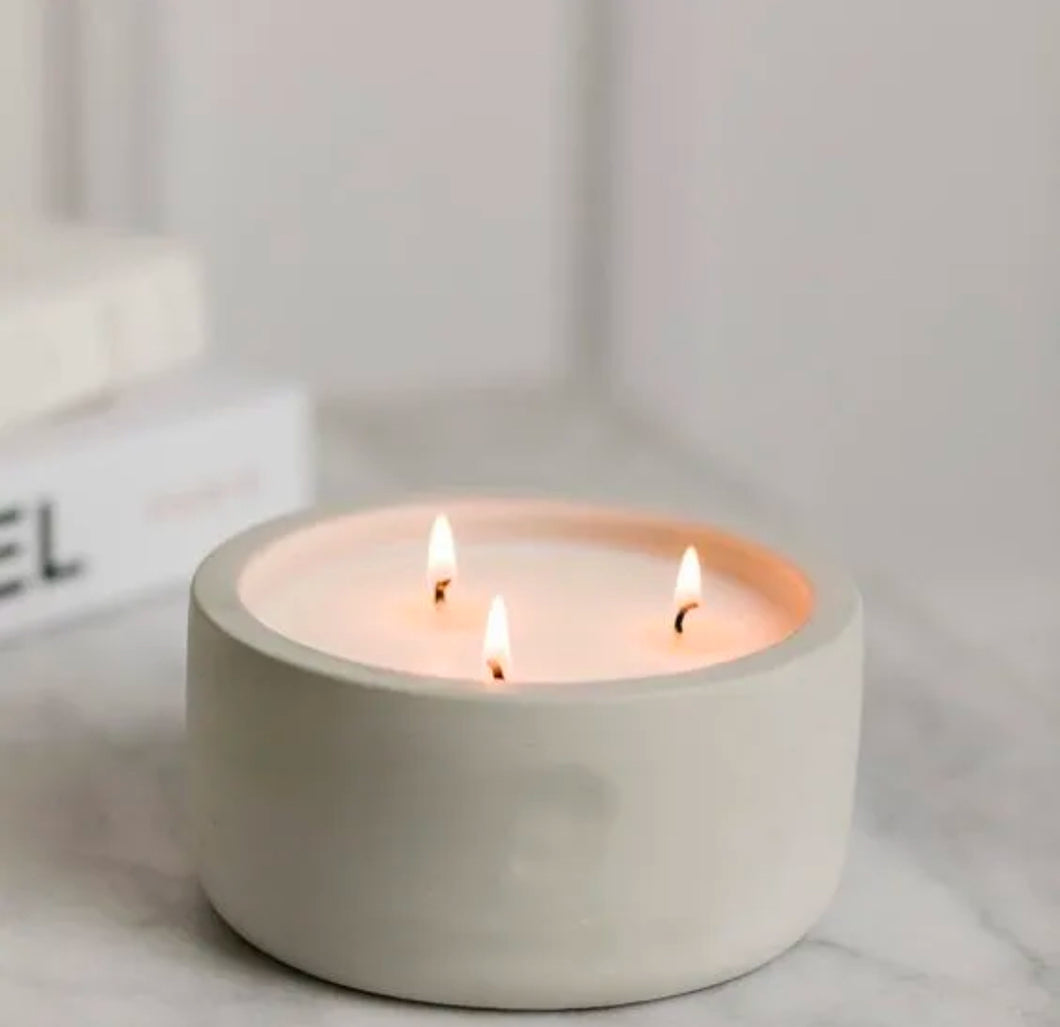 13oz Organic Soy Cement Candle