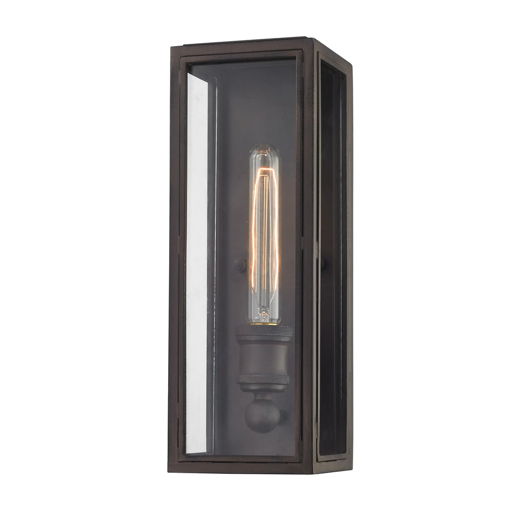 Clay Iron Outdoor Sconce