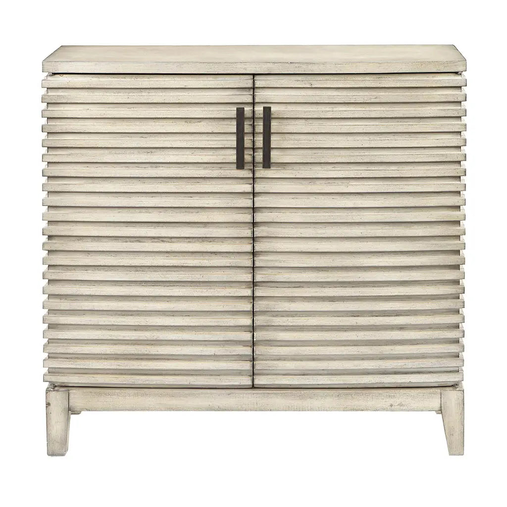 Distressed Rustic Accent Chest - Alabaster