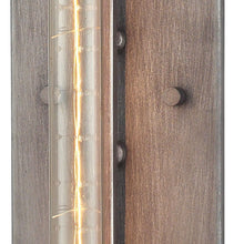 Load image into Gallery viewer, Weathered Zinc Indoor Sconce
