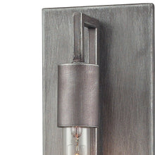Load image into Gallery viewer, Weathered Zinc Indoor Sconce
